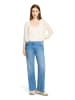 Betty Barclay Casual-Strickjacke mit Effektgarn in Rohweiß