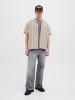 Jack & Jones Hawaii-Hemd in Mocha Meringue