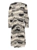 SAINT TROPEZ Kleid IselinSZ Fitted in Black Wavy Flowers