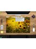 Cover-your-desk.de  Schreibtischunterlage "Sonnenblumenfeld Muster" in Gelb (L)60 x (B)40