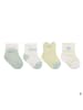 MUNADUNA 4er-Set 'Grünes Krokodilchen' Baby Sommersocken