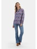 usha FESTIVAL Damen Bluse in Blau Mehrfarbig
