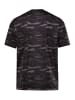 JP1880 Kurzarm T-Shirt in schwarz