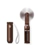 JisuLife Jisulife Life8 Mini Handventilator 3in1 mit LED & Powerbank in Braun
