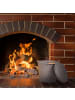 relaxdays Ascheeimer in Grau - 12 l