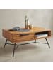 KADIMA DESIGN Couchtisch | Sheesham, 87x41x55cm, Schublade, Stauraum