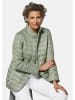 GOLDNER Leichte Steppjacke mit vielen Details in baummoos