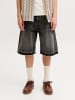 JACK & JONES Junior Jeans-Shorts in Black Denim