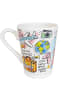 Blond Amsterdam XL-Becher Liebe zum Reisen in Bunt - 500 ml