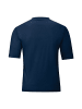 Jako Trikot 2er-Set Kurzarm Rundhals Moderne Uni-Optik in Dunkelblau-2