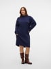 Vero Moda Strickkleid in Navy Blazer