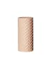 Vase Zick Zack in Creme 25 cm