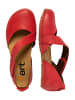 Art in the City  Sandalen rot