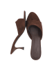 Ital-Design High-Heel Sandalette in Braun
