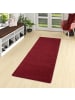 Snapstyle Hochflor-Teppich Mona in bordeaux