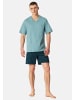 Schiesser Schlafanzug Comfort Essentials in Mint