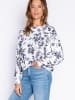 P.J. Salvage Longsleeve Black Rose in off-white