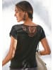 Vivance T-Shirt in creme, schwarz