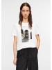 comma T-Shirt in 01E9_weiß