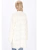 IZIA Women Cardigan in white