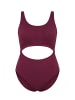 Studio Untold Badeanzug in aubergine