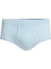Con-ta Baumwolle, Feinripp Slip 2er-Pack Uni in hellblau