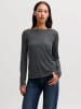 JJXX Strickpullover in Dark Grey Melange