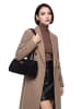Forty degrees Handtasche Forviata echt Leder in schwarz