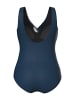 Ulla Popken Badeanzug in dunkelblau