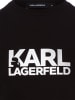 Karl Lagerfeld T-Shirt in schwarz silber - 0003