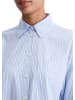 Marc O'Polo Streifenbluse oversize in Bright Blue