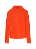 MO Men Fleece Jacket in Orange