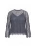 Ulla Popken Bluse in schwarz