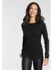 Melrose Strickpullover in schwarz