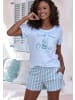 Vivance Active Pyjamaoberteil in blau