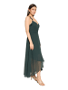 Vera Mont Abendkleid mit Volant in Dusty Slate
