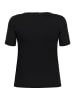 KAFFE curve T-shirt KCjunna Regular fit in Black Deep