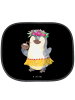 Mr. & Mrs. Panda Auto Sonnenblende Pinguin Kokosnuss ohne Spruch in Schwarz