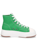 Tamaris Plateau-Sneaker in grün