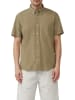 S. Oliver Kurzarm FreizeitHemd für Herren in olive