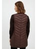 Fransa Steppweste FRBAPADDING 4 Outerwear - 20609339  Lange Steppweste in dunkelbraun