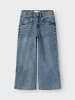 name it Wide Leg Jeans NKFBELLA SKATER XWIDE JEANS 3111-ZA in medium blue denim