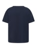 Kaffe T-Shirt kurzarm KAjamie Loose fit in Midnight Marine W. Chalk Art W