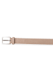 Bugatti Ledergürtel in taupe - 0001