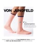 von Jungfeld Tennissocken Mix & Match Tennis Socken-Set in Navy Rosa