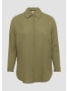 QS Bluse in 7854_olivgrün