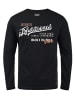 BLEND Langarmshirt BHDopper in Schwarz