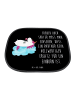 Mr. & Mrs. Panda Sonnenblende Einhorn Verliebt mit Spruch in Schwarz