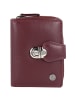 Greenburry Spongy Geldbörse Leder 9 cm bordeaux