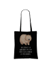 Mr. & Mrs. Panda Laptoptasche Wombat mit Spruch in Schwarz